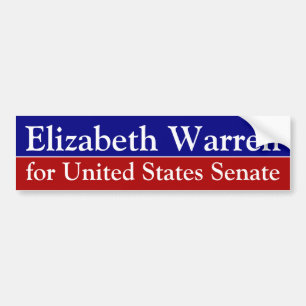 Adesivo Para Carro Elizabeth Warren para o autocolante no vidro
