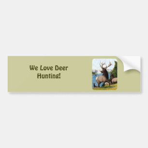 Adesivo Para Carro Elk Wapiti