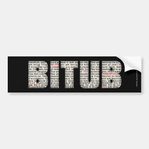 Adesivo Para Carro Em algum lugar alguém (BITUB)