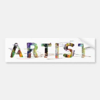 Adesivo Para Carro Em uma palavra: Artista