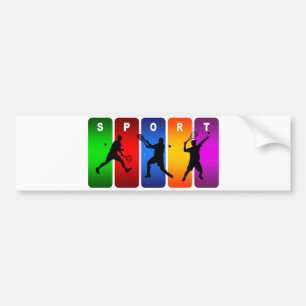 Adesivo Para Carro Emblema multicolorido do tênis (homem)