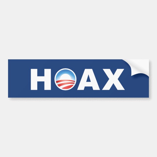 Adesivo Para Carro EMBUSTE de Obama (Frente)
