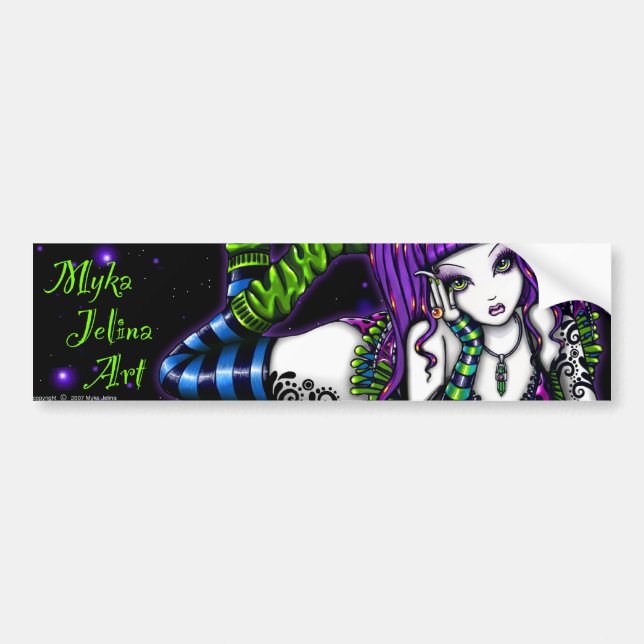 Adesivo Para Carro "Emily" 11" X3" Bumpersticker (Frente)