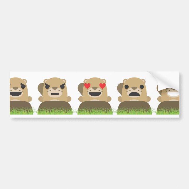 Adesivo Para Carro emojis de moinho (Frente)