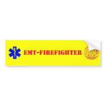 EMT-FIREFIGHTER - autocolante no vidro traseiro