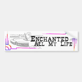 Adesivo Para Carro Enchanted All My Life BUMPER STICKER studio miiri