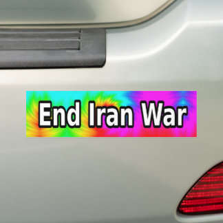 Adesivo Para Carro End Iran War