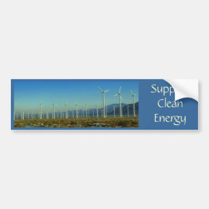 Adesivo Para Carro Energia limpa do apoio
