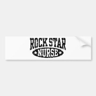 Adesivo Para Carro Enfermeiro Rock Star