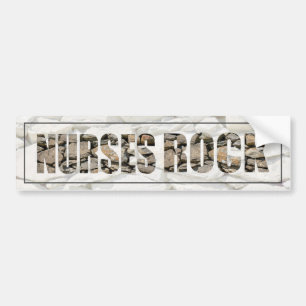 ADESIVO PARA CARRO ENFERMEIROS ROCK
