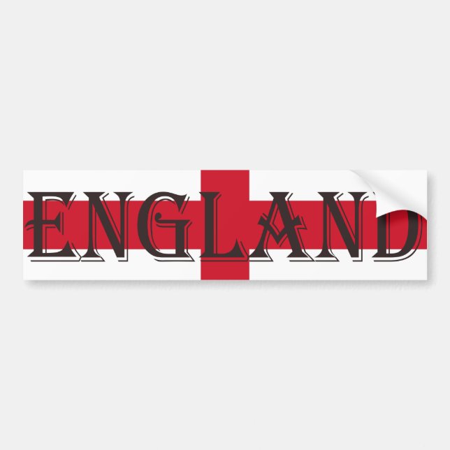 Adesivo Para Carro English Flag England bs arc1 (Frente)