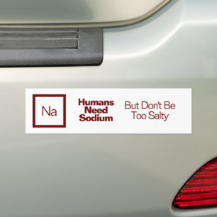 Adesivo Para Carro Engraçada Nerdy Citação/Piada de Química