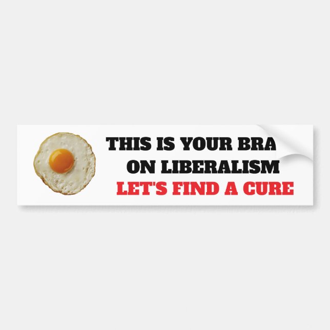 Adesivo Para Carro Engraçado Este É O Teu Vinheta Do Cérebro (Frente)