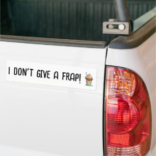 Adesivo Para Carro Engraçado, eu não dou uma Pára-choque
