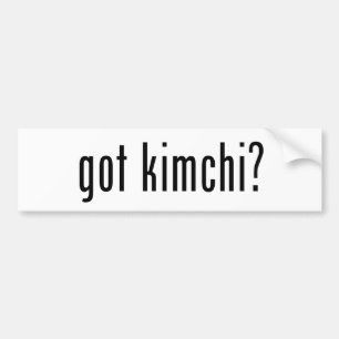Adesivo Para Carro Engraçado "obteve o kimchi?" Autocolante no vidro