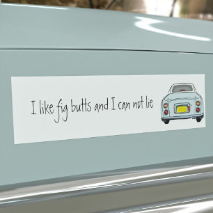 Adesivo Para Carro Engraçado Pale Aqua Eu Gosto Do Bumper Do Jato Fig