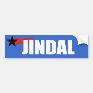 Adesivo Para Carro Engrenagem da eleição de BOBBY JINDAL