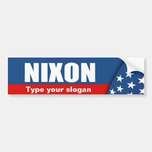 Adesivo Para Carro Engrenagem da eleição de RICHARD NIXON