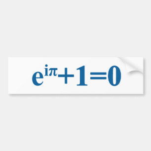 Adesivo Para Carro Equação da matemática de Eular