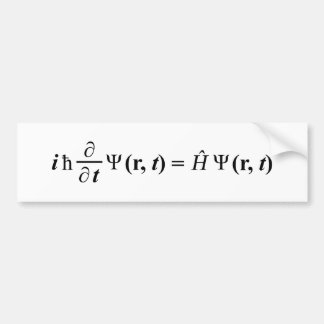 Adesivo Para Carro Equação de Schrödinger Gleichung Schrodingers