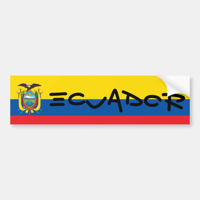 Adesivo Para Carro Equador (Frente)