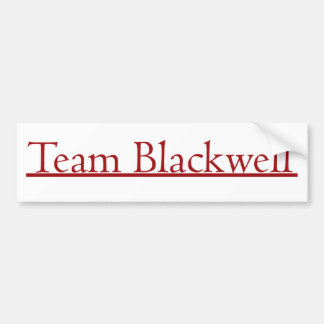 Adesivo Para Carro Equipe Blackwell