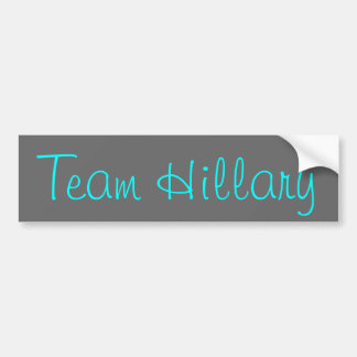 Adesivo Para Carro Equipe Hillary