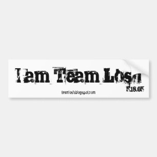 Adesivo Para Carro Equipe Losh Bumpersticker