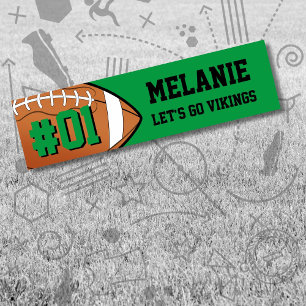 Adesivo Para Carro Equipe Negra de Futebol Verde