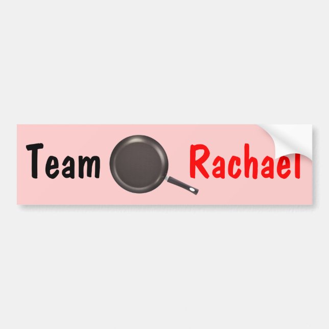 Adesivo Para Carro Equipe Rachael (Frente)