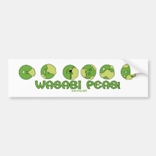 Adesivo Para Carro ERVILHAS de Wasabi!