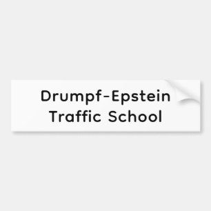 Adesivo Para Carro Escola de Trânsito Drumpf-Epstein Hankamer Artjunk