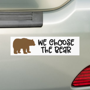 Adesivo Para Carro Escolhemos O Bear Feminismo 4B