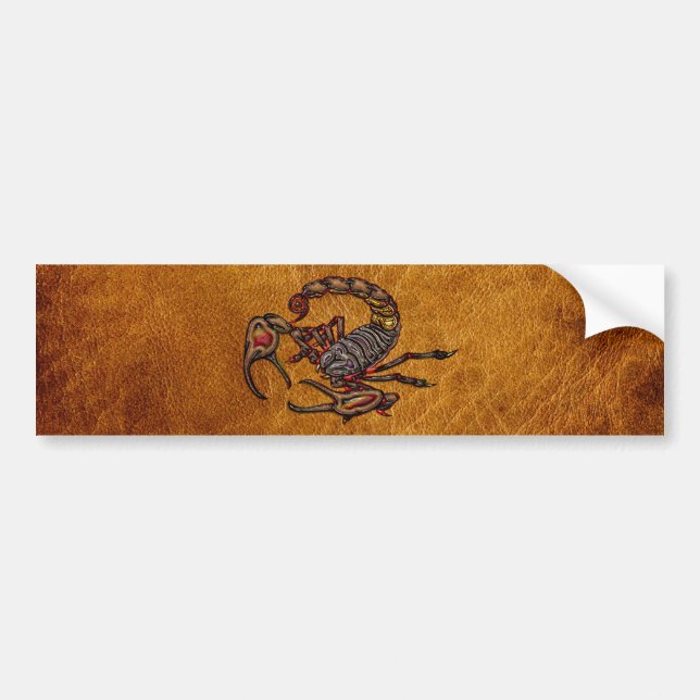 Adesivo Para Carro Escorpião (Frente)