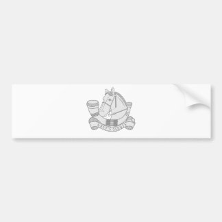 Adesivo Para Carro Escuteiros dos cinzas