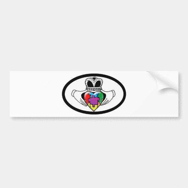 Adesivo Para Carro Espectro Claddagh (Frente)