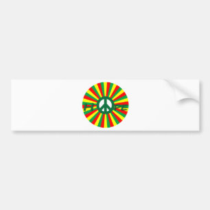 Adesivo Para Carro Esperança da paz de Rasta