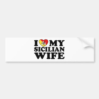 Adesivo Para Carro Esposa Siciliana