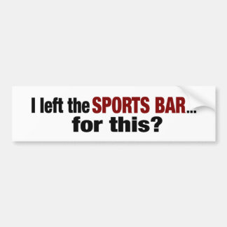 Adesivo Para Carro Esquerda o bar de esportes para este?