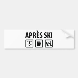 Adesivo Para Carro esqui dos apres