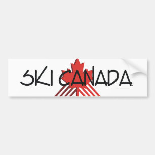 Adesivo Para Carro Esqui SUPERIOR Canadá