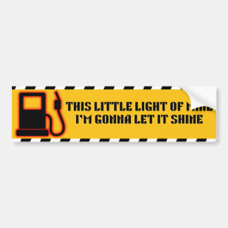 Adesivo Para Carro Esta Pequena Luz do Mino Bumper Sticker
