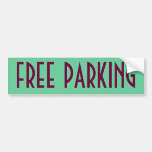 Adesivo Para Carro Estacionamento livre