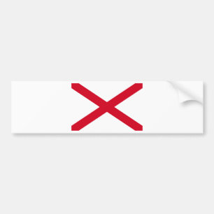 Adesivo Para Carro Estado do Alabama Flag Design