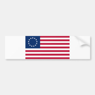 Adesivo Para Carro Estados Unidos Betsy Ross Flag