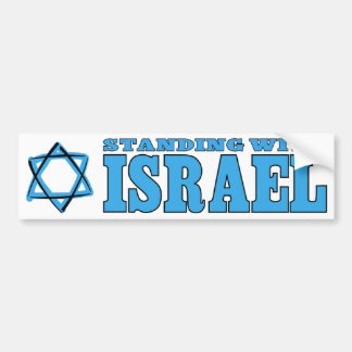 Adesivo Para Carro Estar com Israel