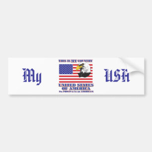 Adesivo Para Carro Este é o meu País