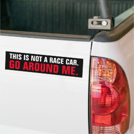 Adesivo Para Carro Este Não É Um Carro De Corrida. Envolva-Me.