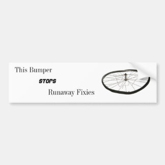 Adesivo Para Carro Este pára-choque para o fugitivo Fixies