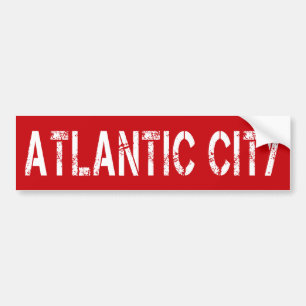 ADESIVO PARA CARRO ESTILO ATLANTIC CITY DO GRUNGE